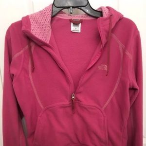 North face half zip jacket